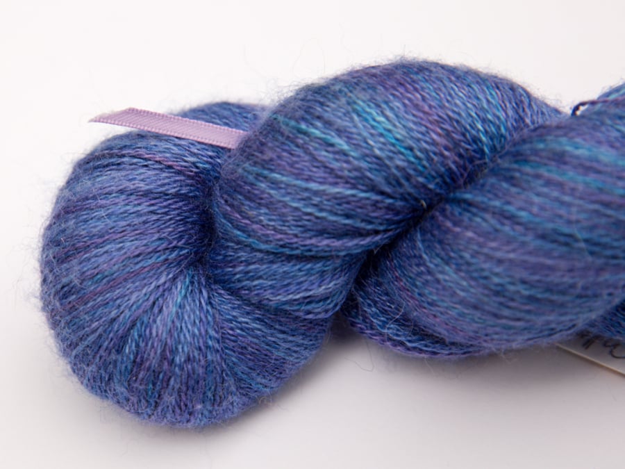 SALE: Chilled - Silky baby alpaca laceweight yarn