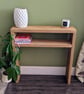 Handmade Rustic Wooden Console Table: Farmhouse Hallway Decor - Image 7