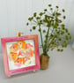 Thank you gift, Teacher gift, Flower Frame