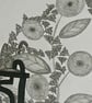 Mischief - Original Gothic Botanical Pencil Drawing - Witchy Halloween Wall Art - Image 3