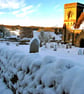 Snowshill St Barnabas Church In The Snow Cotswolds Photograph Print