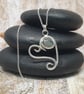 Sterling Silver 925 Unique Heart Pendant With Labradorite - Image 4