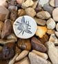 One Ceramic drinking stone for insects bath decorative stones handmade. - Image 4