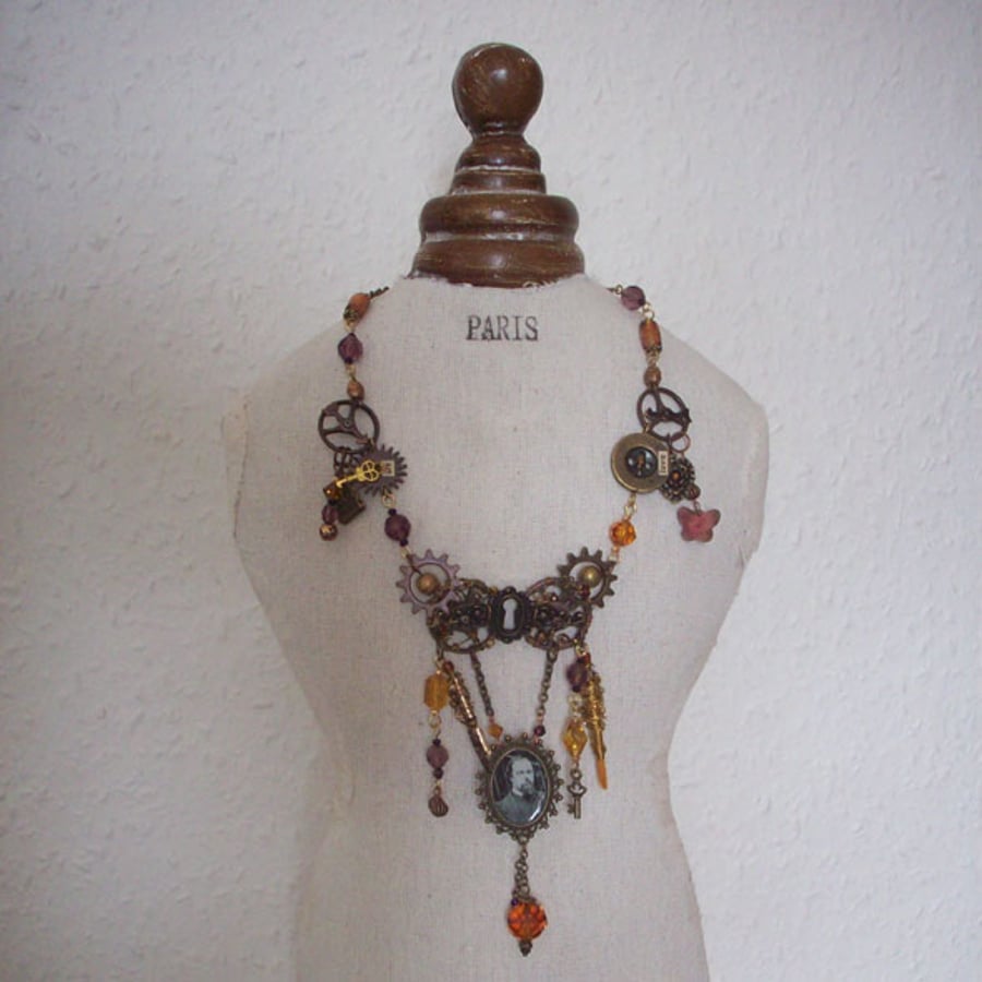 Rossetti Painter Poet Love & Art Necklace NOW REDUCED!