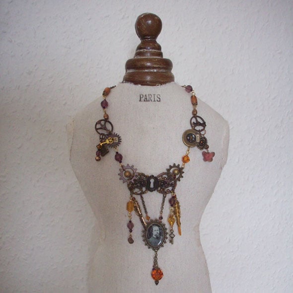 Rossetti Painter Poet Love & Art Necklace NOW REDUCED!