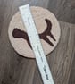 Large Deer Antler Mug Rug or Decoration  - Image 3