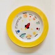 Personalised Space Bowl Plate