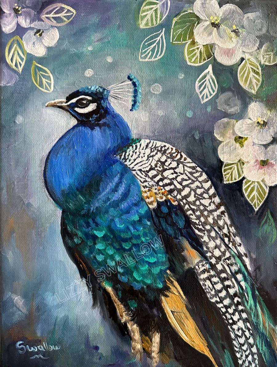 The Strutting Peacock