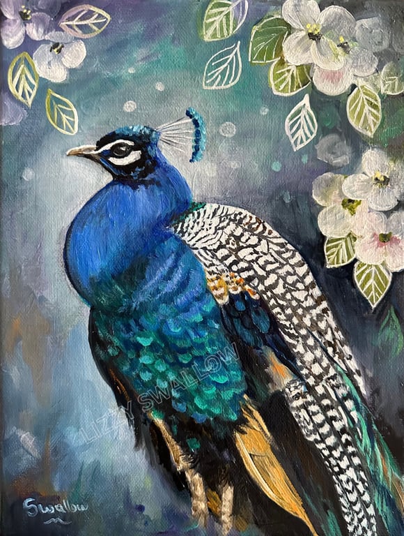 The Strutting Peacock