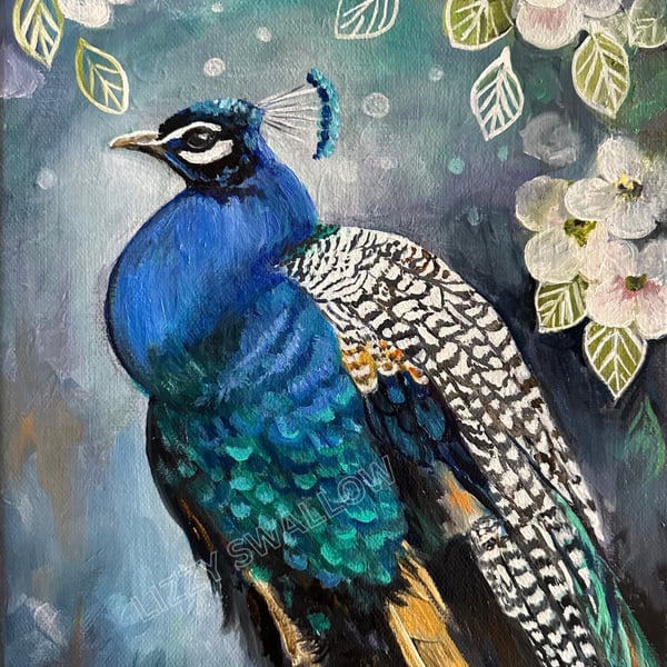 The Strutting Peacock