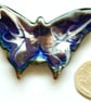 large butterfly - scrolled dark blue - Image 3