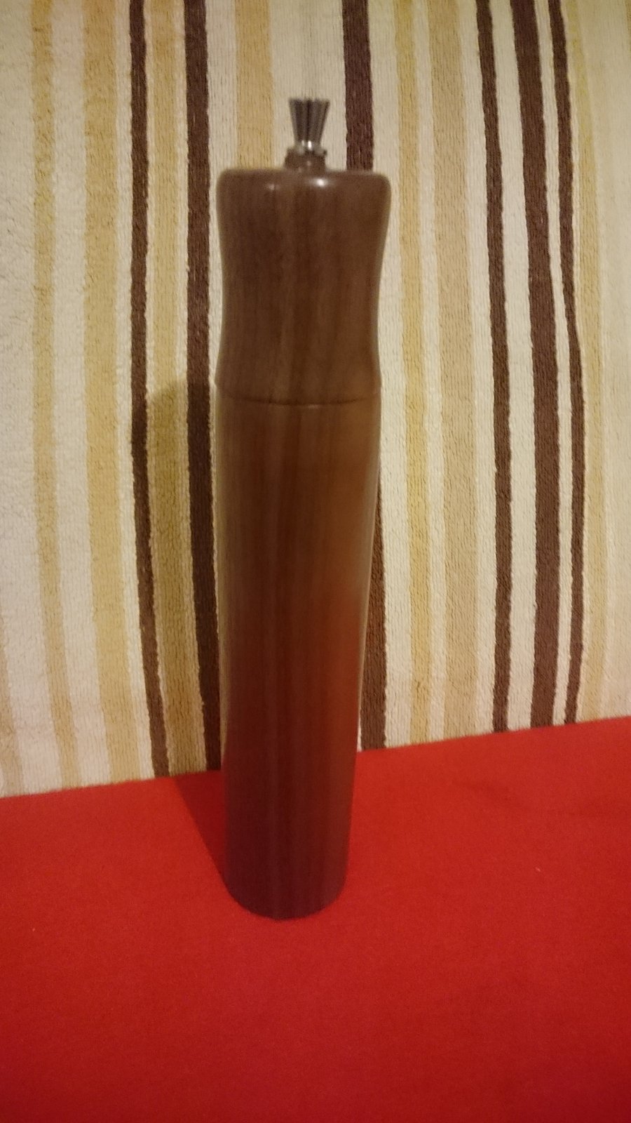 Pepper Grinder (21) Handmade Wooden 255mm  ( SOLD )