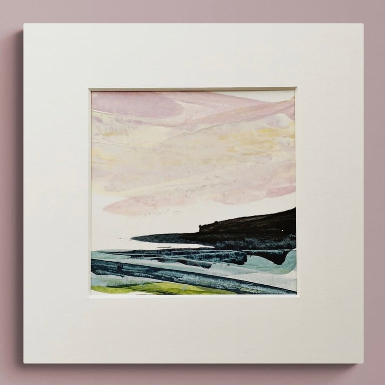 Perfectly Imperfect Original Seascape Painting - Sample 215