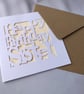 Happy birthday sister cards, handmade cards, birthday cards, recycled  - Image 2
