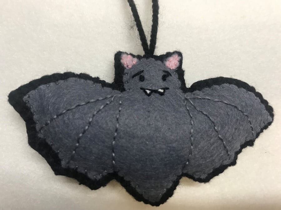 Halloween Felt Hanging Bat
