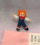 Hand-knitted, Mini Rag Dolls and Teddies for Dollhouse Children to Play With. - Image 8