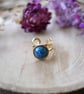 Light Blue Sparkly Hypoallergenic Adjustable Ring