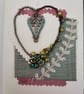 Jewellery Card with Heart Theme - Image 1