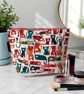 Makeup bags colourful cats - Image 1