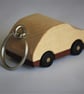 Wooden Car Key ring made from maple. - Image 3