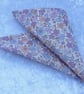 Liberty Tana Lawn handkerchief, organic cotton handkerchief, ladies handkerchief - Image 2
