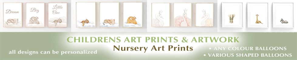 Inspire Murals Artwork & Nursery Prints