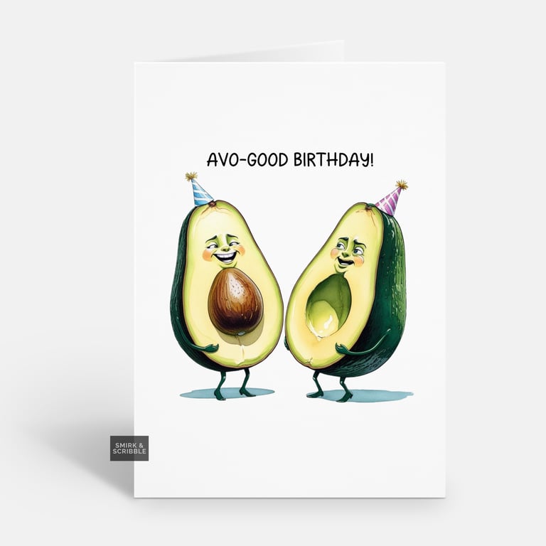 Unique Funny Birthday Card For Him Or Her 
