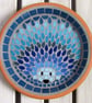 Moonlight Hedgehog Mosaic Garden Bird Bath - Image 2