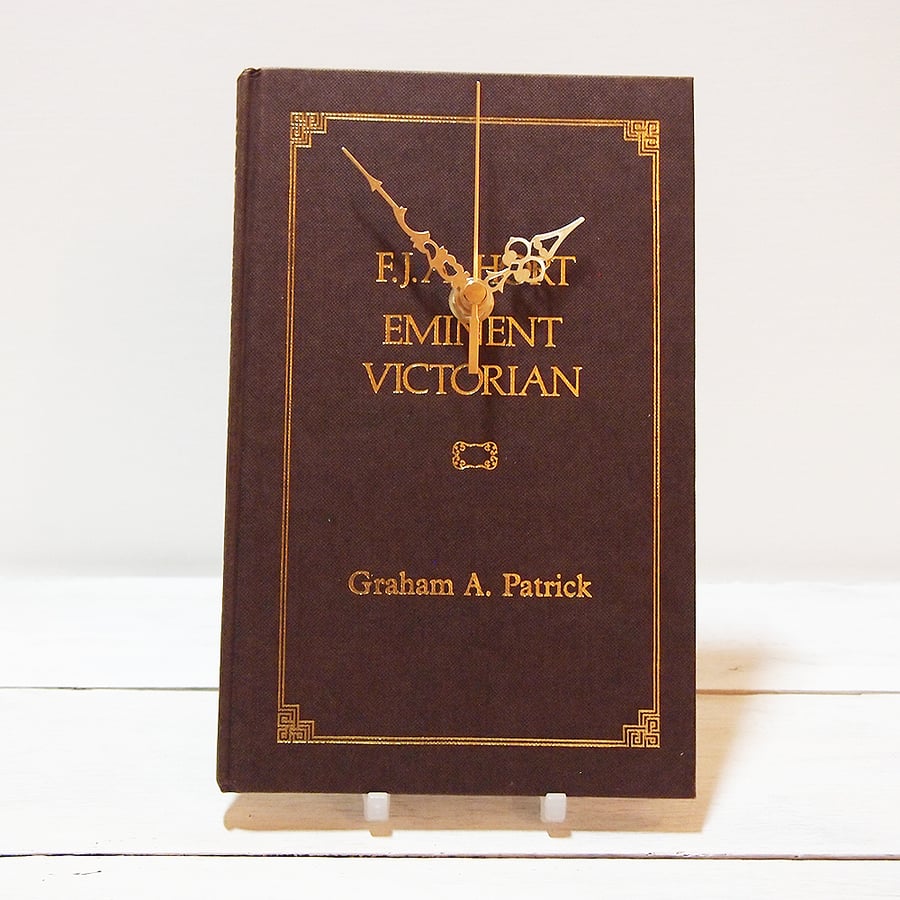 Clock upcycled from the F J A Hort Eminent Victorian