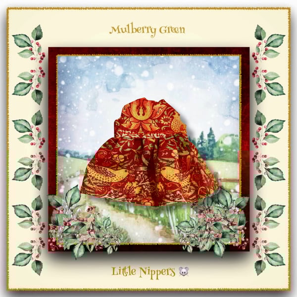 Little Nippers Strawberry Thief Dress 