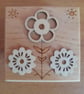Handmade Wooden Jewelry Box: Laser Cut Flower Keepsake Box.