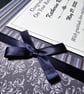 Navy blue Retirement Guest book, retirement keepsake, gift - Image 2