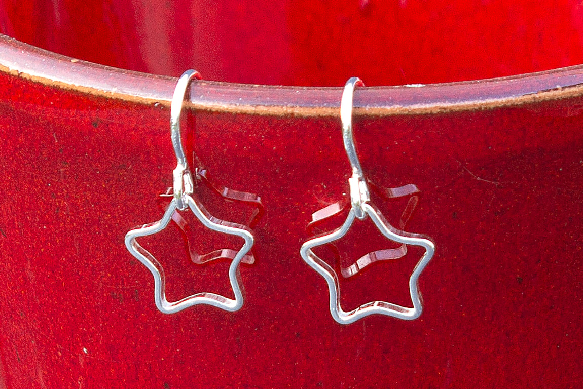 Star Drop Earrings 
