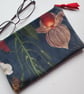 SALE  Printed Velvet  Make Up Bag  Pencil Case - Image 2
