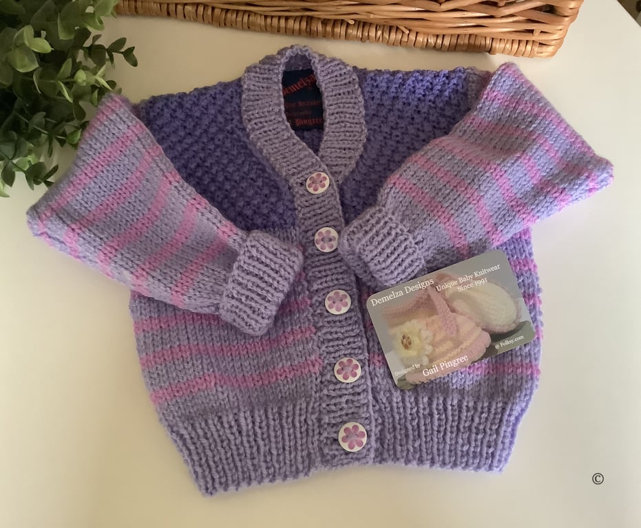 Baby Girl's Designer Cardigan  9 -18 months size