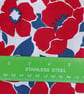 BN Floral Cotton poplin dressmaking fabric 3m x 145cm - Image 4