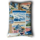 Japanese Landscape Book Sleeve – Cotton Book Protector