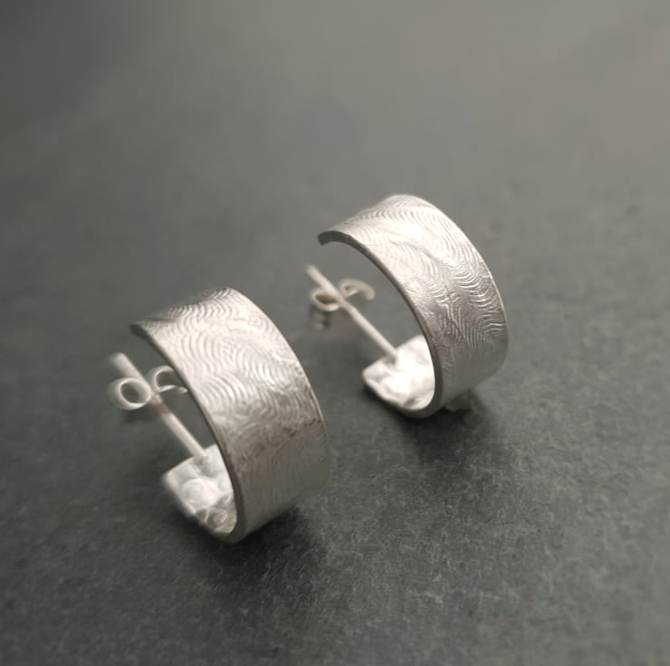 thumbnail image 2 of 3 Pairs Gold/Silver Hoop Earrings Set For Women,Dainty Cubic Zirconia Hoop Earrings Women Stack Hypoallergenic Trendy Pack Jewelry H2610 2 of 10