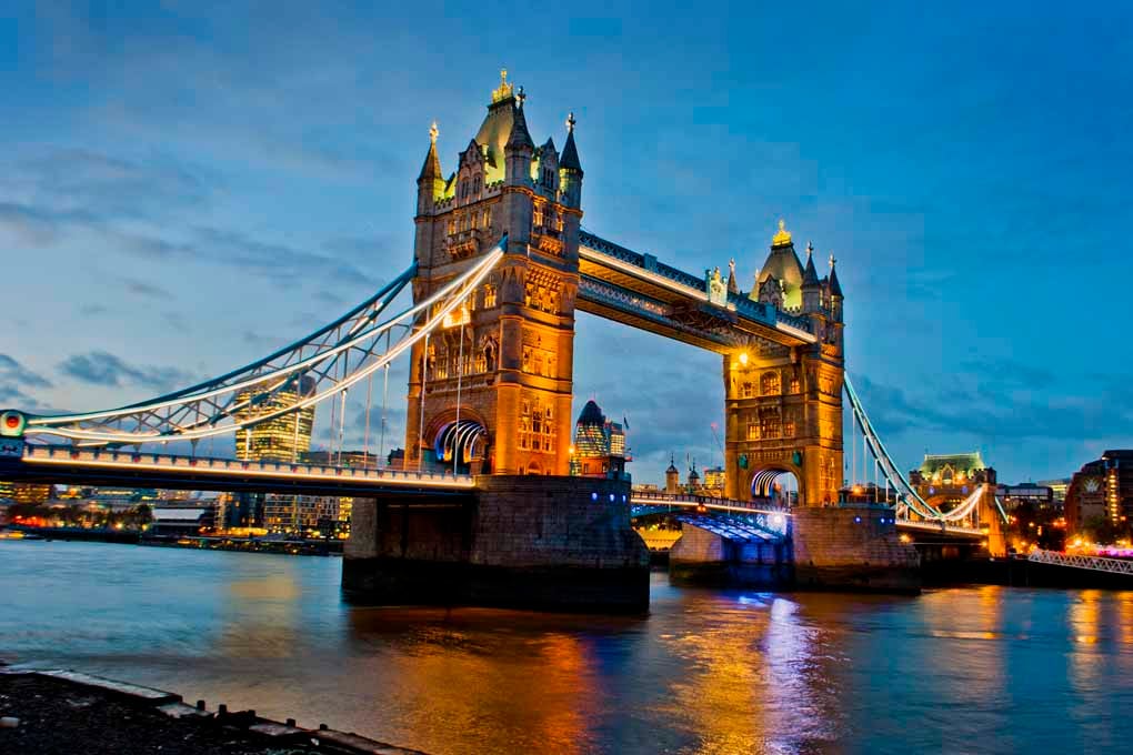 Tower Bridge River Thames London England Photograph Print