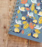 Snails and Leaves A6 Notebook - Image 1