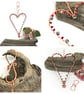 Heart Decoration, Copper Heart, Gift for Her,   - Image 4