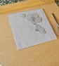 Tropaeolum - Nasturtium  Original Lino print - Limited edition. - Image 4