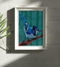 Blue Jay - Original Art Print