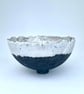 Pinched Raku Bowl With Foot. No 6
