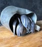 Large Hermit crab scrap cutlery sculpture