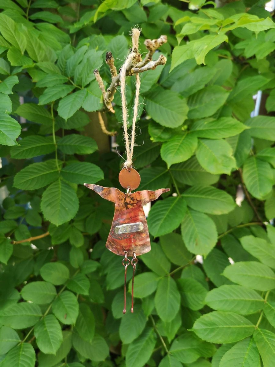 Handmade angels, handmade ornaments, hanging ornament, christmas tree decoration