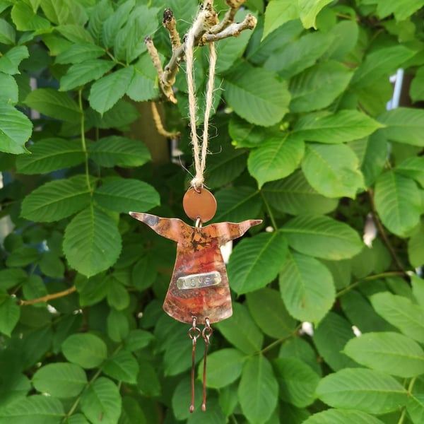 Handmade angels, handmade ornaments, hanging ornament, christmas tree decoration