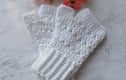 Hand Crocheted Luxury Fingerless Gloves