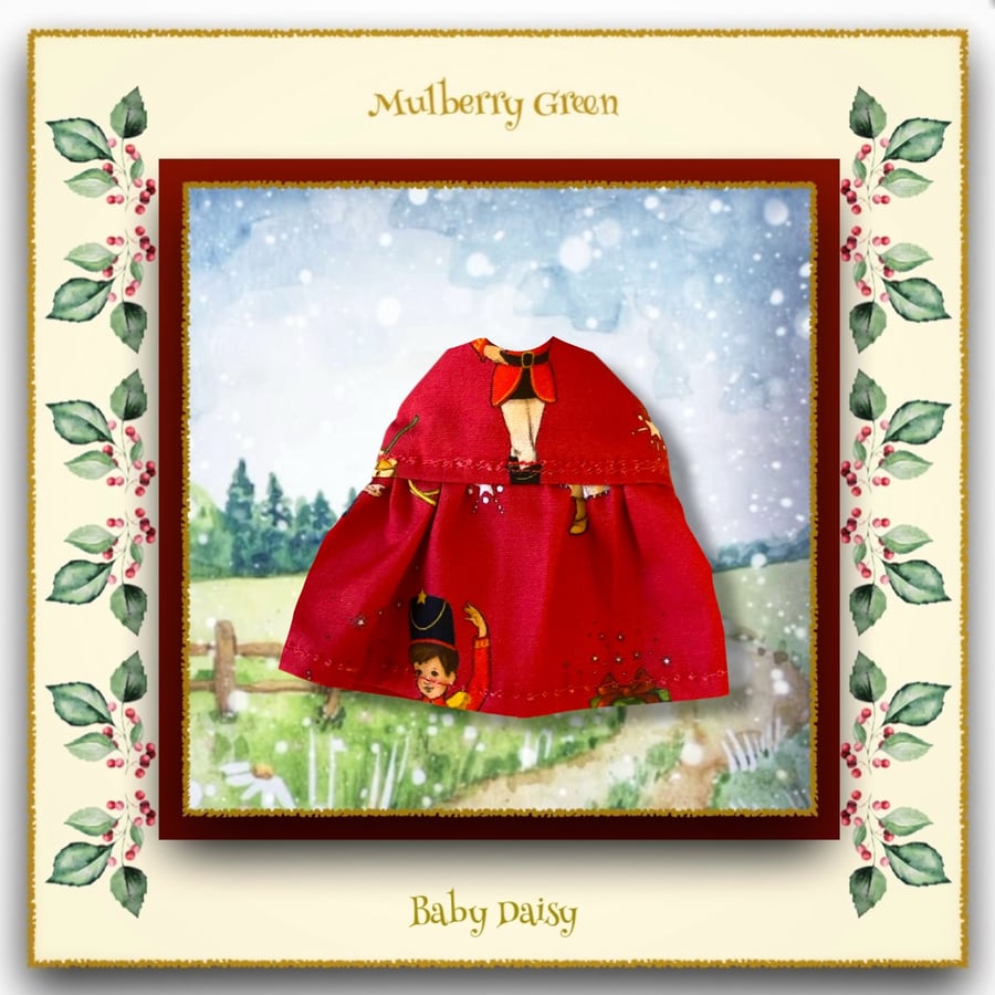 Nutcracker Dress for Baby Daisy 