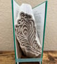 Peacock Feather, COMBI Book Folding Pattern - EMAILED PDF PATTERN - Image 1